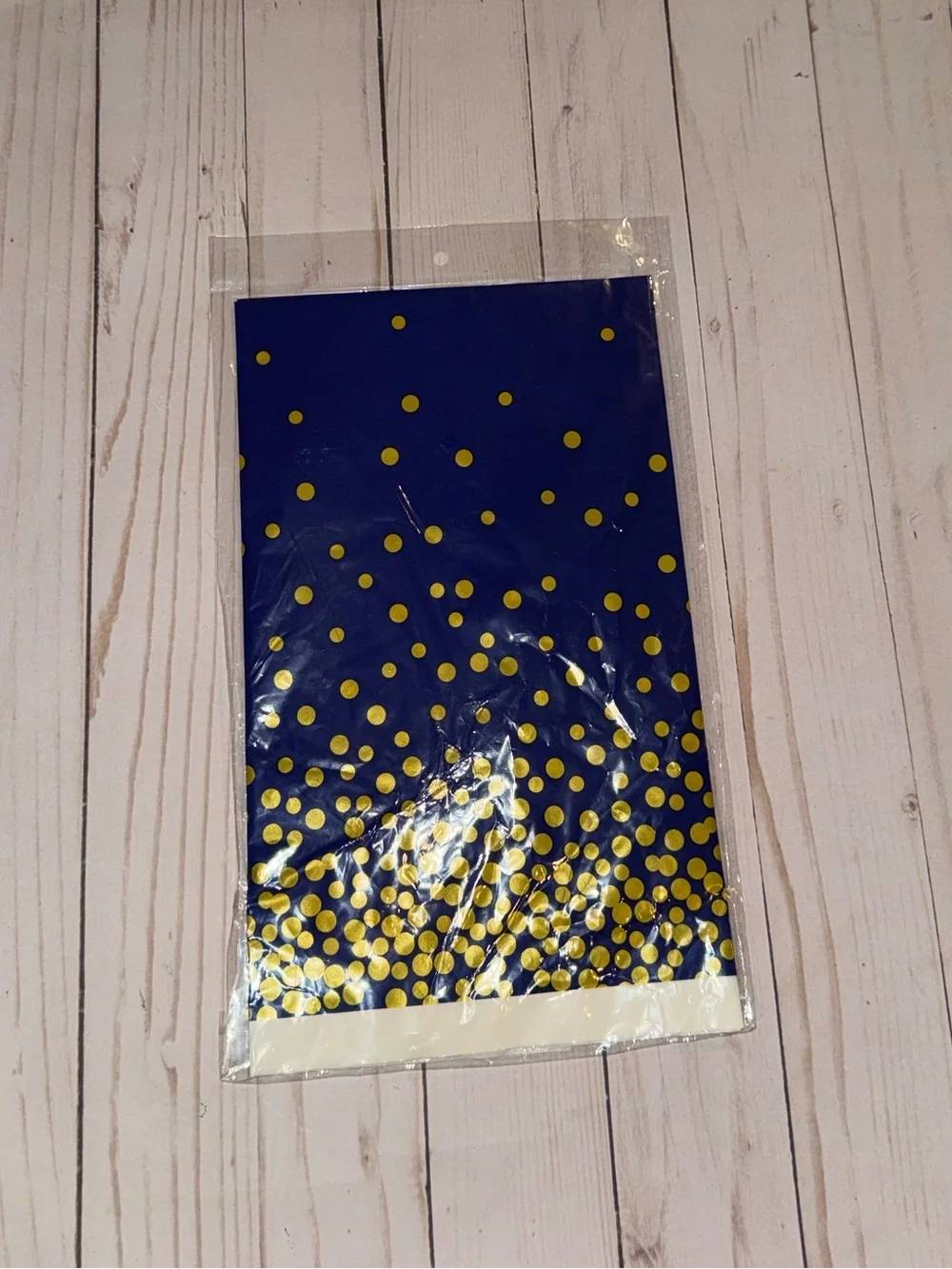 Blue and gold graduation party supplies